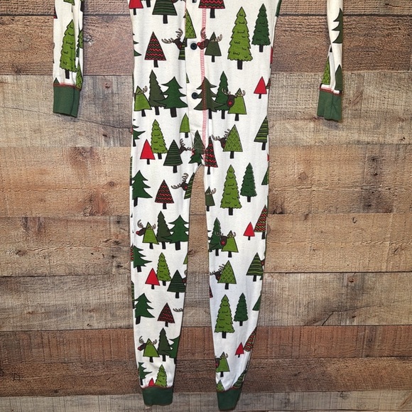 🌻LazyOne Little Boy’s No Peeking! Flapjack size 6 Onsie Pajama Cotton Holiday - Picture 7 of 9